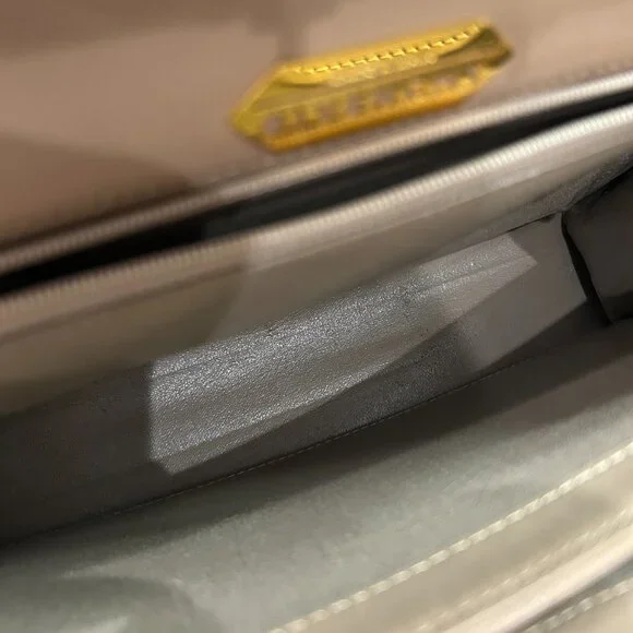 【6MK】Givenchy Beige Leather Handbag sku#85257 (gently used) - Picture 11 of 16